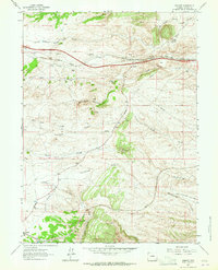 Granite 1962 topographic map preview
