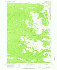 Granite Basin 1968 topographic map thumbnail