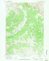 Granite Falls 1967 topographic map thumbnail