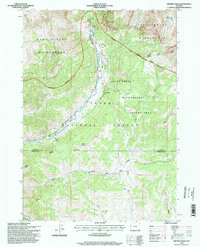 Granite Falls 1996 topographic map thumbnail