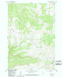 Granite Pass 1960 topographic map thumbnail