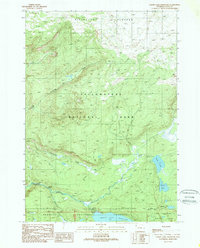 Grassy Lake Reservoir 1989 topographic map thumbnail
