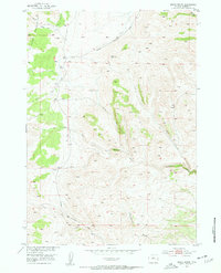 Grave Spring 1952 topographic map thumbnail