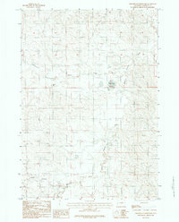 Greasewood Reservoir 1984 topographic map thumbnail