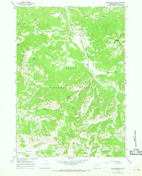 Green Mountain 1965 topographic map thumbnail