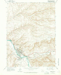 Green River 1961 topographic map thumbnail