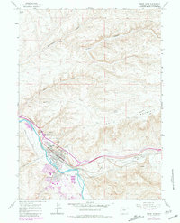 Green River 1961 topographic map thumbnail