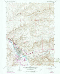 Green River 1961 topographic map thumbnail