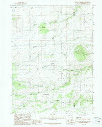 Green Top Mountain 1987 topographic map thumbnail