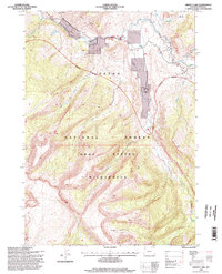 Grizzly Lake 1996 topographic map thumbnail