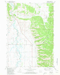 Grover 1980 topographic map thumbnail