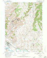 Guernsey 1950 topographic map thumbnail