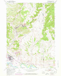 Guernsey 1950 topographic map thumbnail
