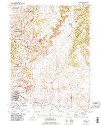 Guernsey 1990 topographic map thumbnail