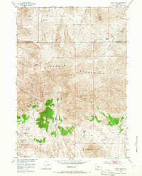 Guffy Peak 1952 topographic map thumbnail