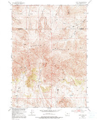 Guffy Peak 1952 topographic map thumbnail