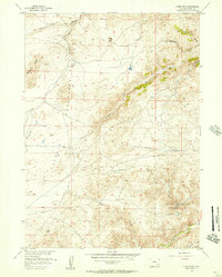 Guide Rock 1955 topographic map preview
