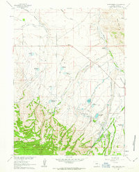 Gunst Reservoir 1961 topographic map thumbnail