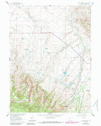 Gunst Reservoir 1961 topographic map thumbnail