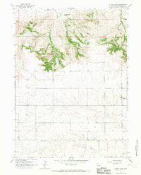 Gurney Peak 1963 topographic map thumbnail