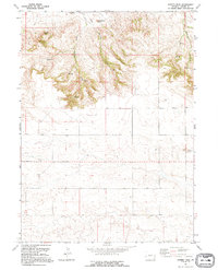 Gurney Peak 1991 topographic map thumbnail
