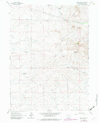 Hadsell Spring 1961 topographic map thumbnail