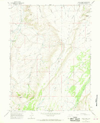 Hague Creek 1965 topographic map thumbnail