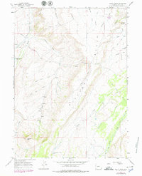 Hague Creek 1965 topographic map thumbnail