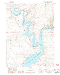 Halfway Hollow East 1987 topographic map thumbnail