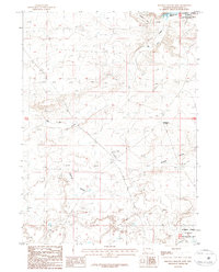 Halfway Hollow West 1987 topographic map thumbnail