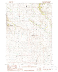 Halls Meadow Spring 1986 topographic map thumbnail