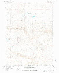 Hansen Lake 1960 topographic map thumbnail