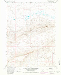 Hansen Lake NE 1960 topographic map thumbnail