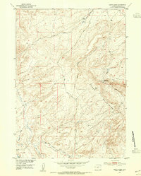 Happy Spring 1953 topographic map thumbnail