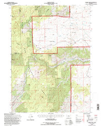 Harris Park 1992 topographic map thumbnail