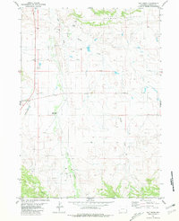 Hat Creek 1981 topographic map thumbnail