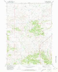 Hat Rock 1981 topographic map thumbnail