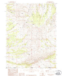 Hawks Nest 1987 topographic map thumbnail