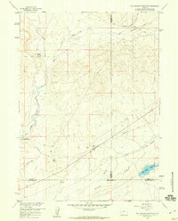 Hay Meadow Reservoir 1958 topographic map thumbnail