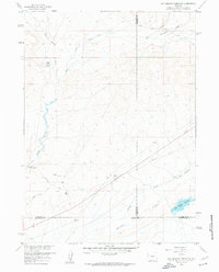 Hay Meadow Reservoir 1958 topographic map thumbnail