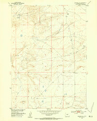Haybarn Hill 1952 topographic map thumbnail