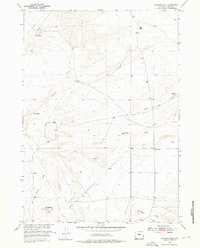 Haybarn Hill 1952 topographic map thumbnail