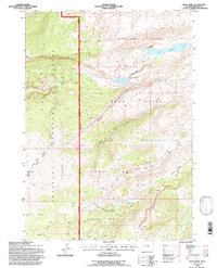 Hays Park 1991 topographic map thumbnail