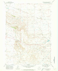 Hells Half Acre 1968 topographic map thumbnail