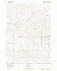 Henry Draw 1966 topographic map thumbnail