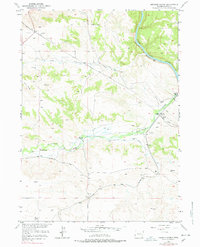 Herman Ranch 1950 topographic map thumbnail