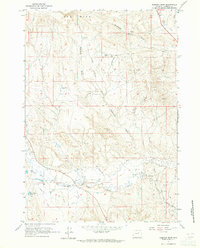Hibbard Draw 1961 topographic map thumbnail