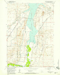 Hidden Valley 1957 topographic map preview