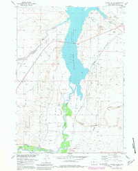 Hidden Valley 1957 topographic map thumbnail