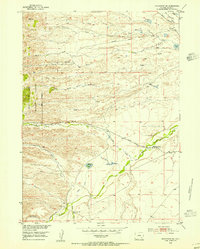 Hightower SW 1953 topographic map thumbnail